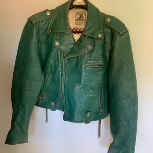 Green Leather Jacket